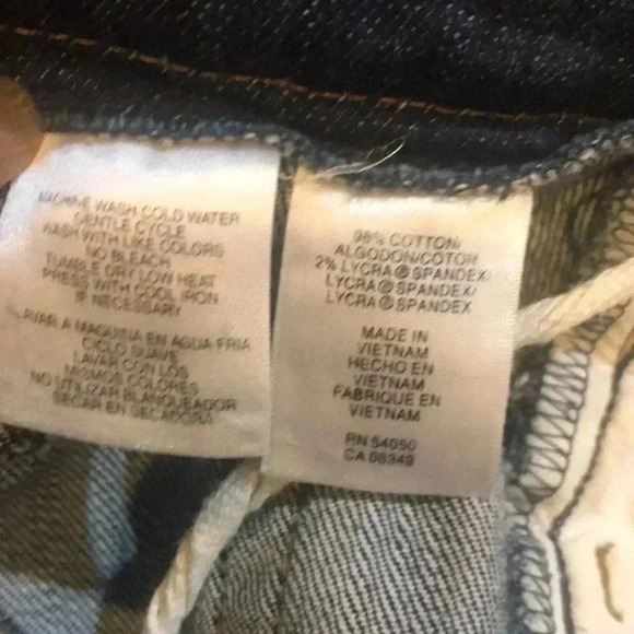 Jones New York Signature Petite Stretch Boot Cut Jeans Size 8P - Picture 7 of 9